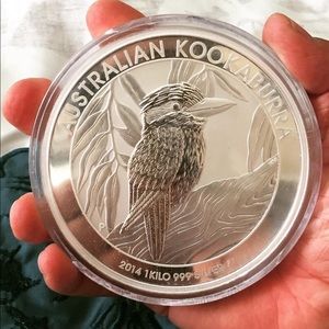 Silver 1 kilo pure 99.9 %silver
